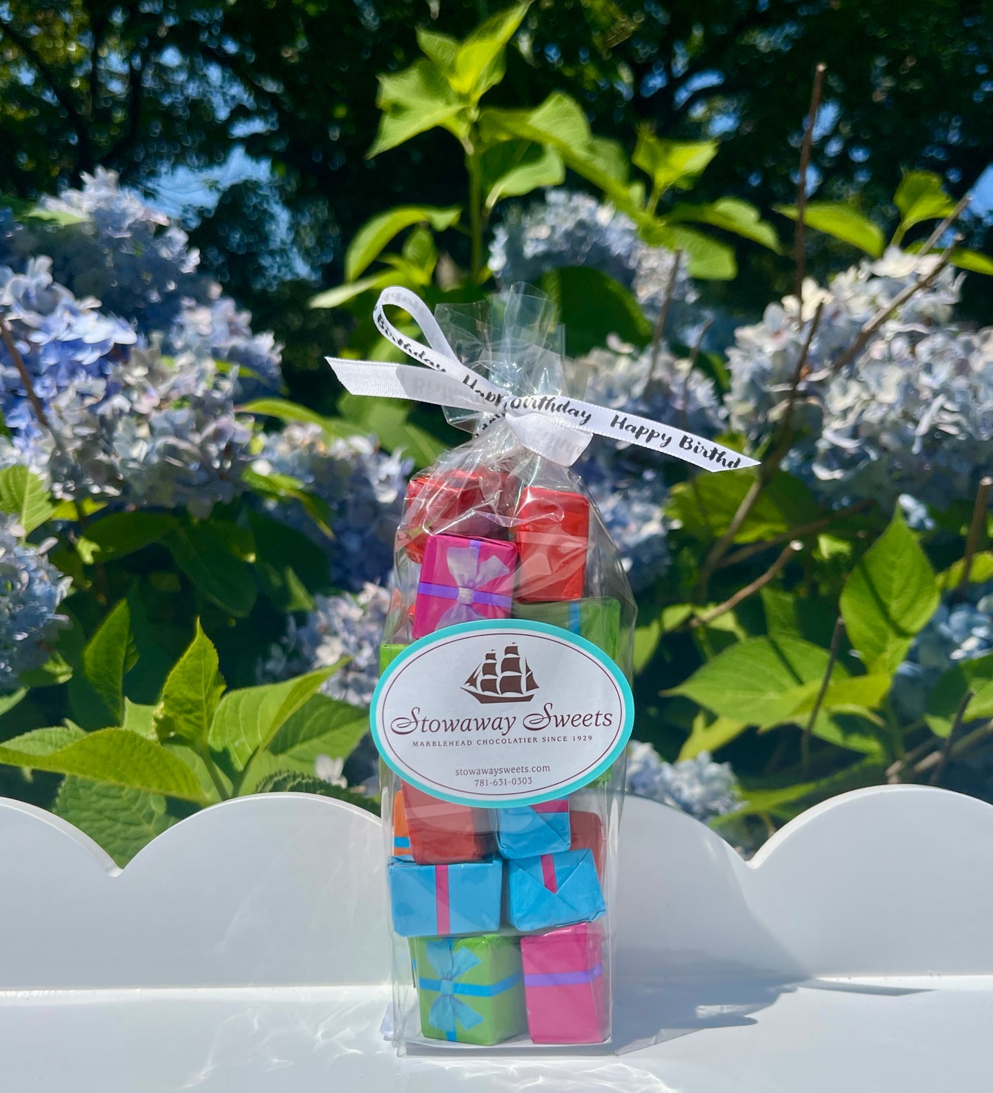 Milk Chocolate Foiled Birthday Presents