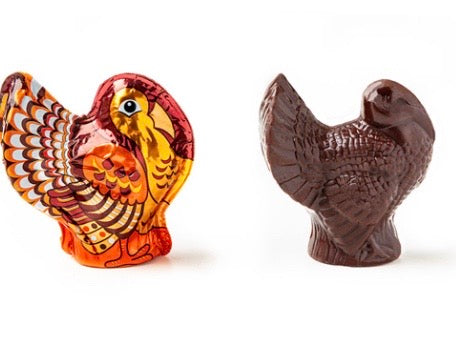 Turkeys (Milk or Dark Chocolate Foiled, Standing)