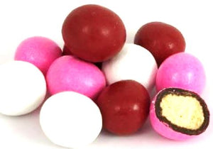 Candy Coated Marshmallow Balls: in Valentine's Day Colors