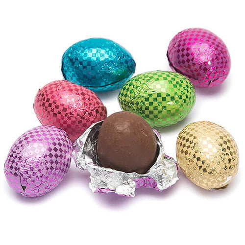 Milk Chocolate Crispy Foiled Easter Eggs