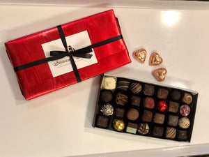 MHS FUNDRAISER - Valentine's Milk & Dark Chocolate Assortment Box (1 lb)