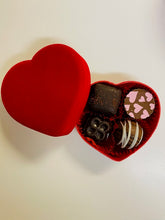 Load image into Gallery viewer, Heart Box with Assorted Milk &amp; Dark Chocolates
