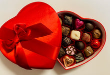 Load image into Gallery viewer, Heart Box with Assorted Milk &amp; Dark Chocolates

