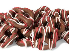 Load image into Gallery viewer, Pretzels: Large Milk Chocolate Covered Pretzels in Valentine&#39;s Day Colors
