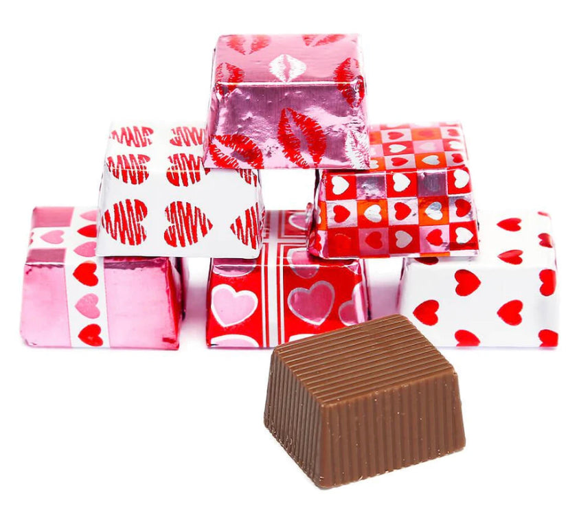 Foiled Milk Chocolate Valentine's Day Presents