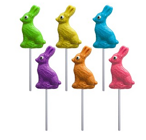 Hard Candy Bunny Pops