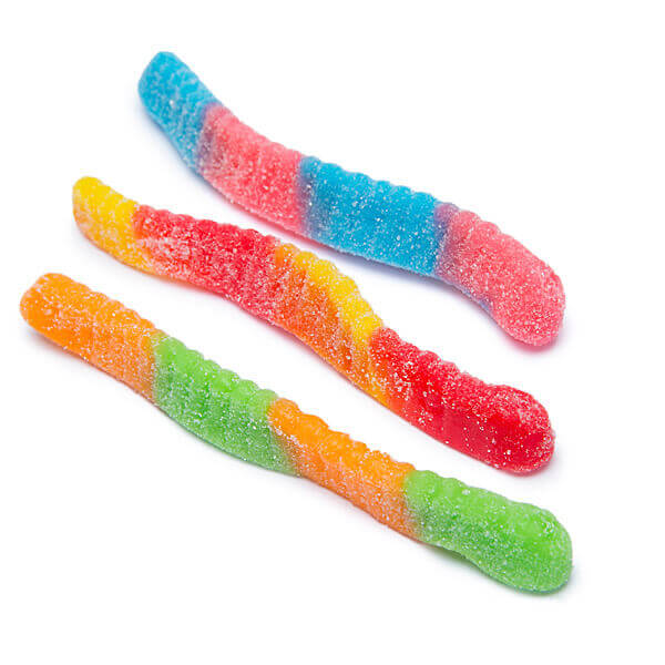 Super Sour Gummy Worms
